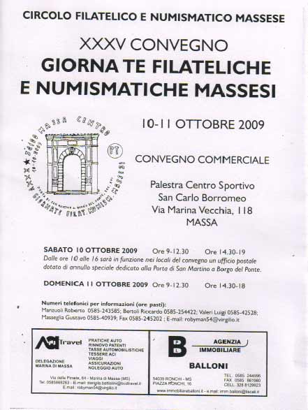 Giornate filateliche e numismatiche massesi
